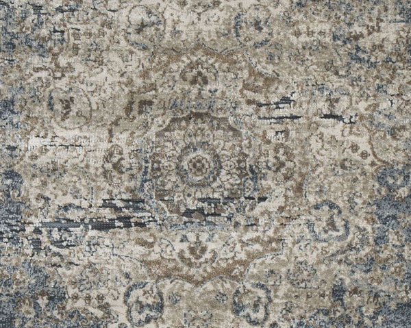 South - Blue / Beige - Medium Rug