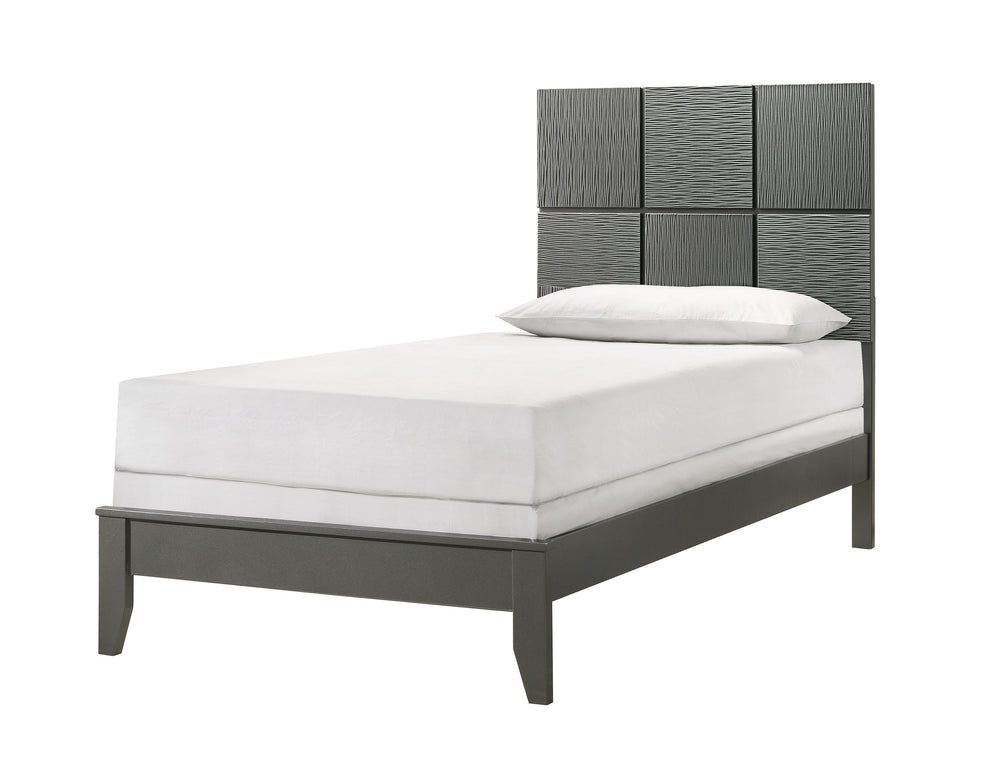 Denker - Cama individual - Gris plomo