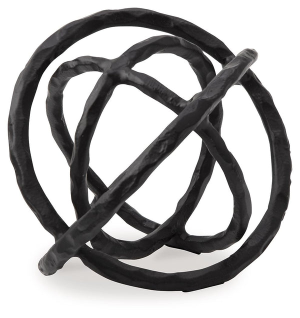 Barlee - Black - Sculpture
