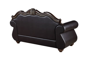 Maximus - Loveseat Backrest - Dark Brown