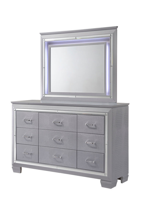 Lillian - Queen 3 Piece Bedroom Set - Gray