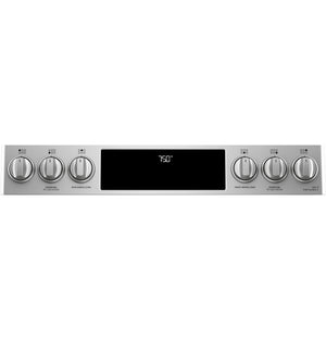 Café™ 30" Smart Slide-In, Front-Control, Gas Double-Oven Range with Convection