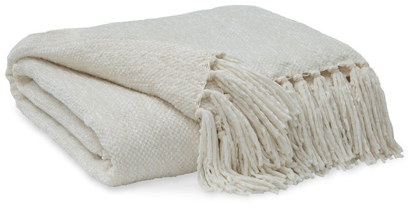 Tamish - Cream - Throw (Set of 3)