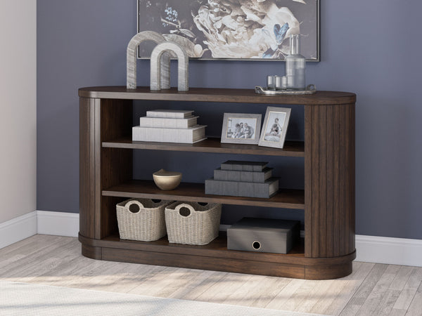  the bookcase can be floated in a room or used as a divider. Adjustable shelving and open storage deliver a well-organized space for work-from-home professionals. I