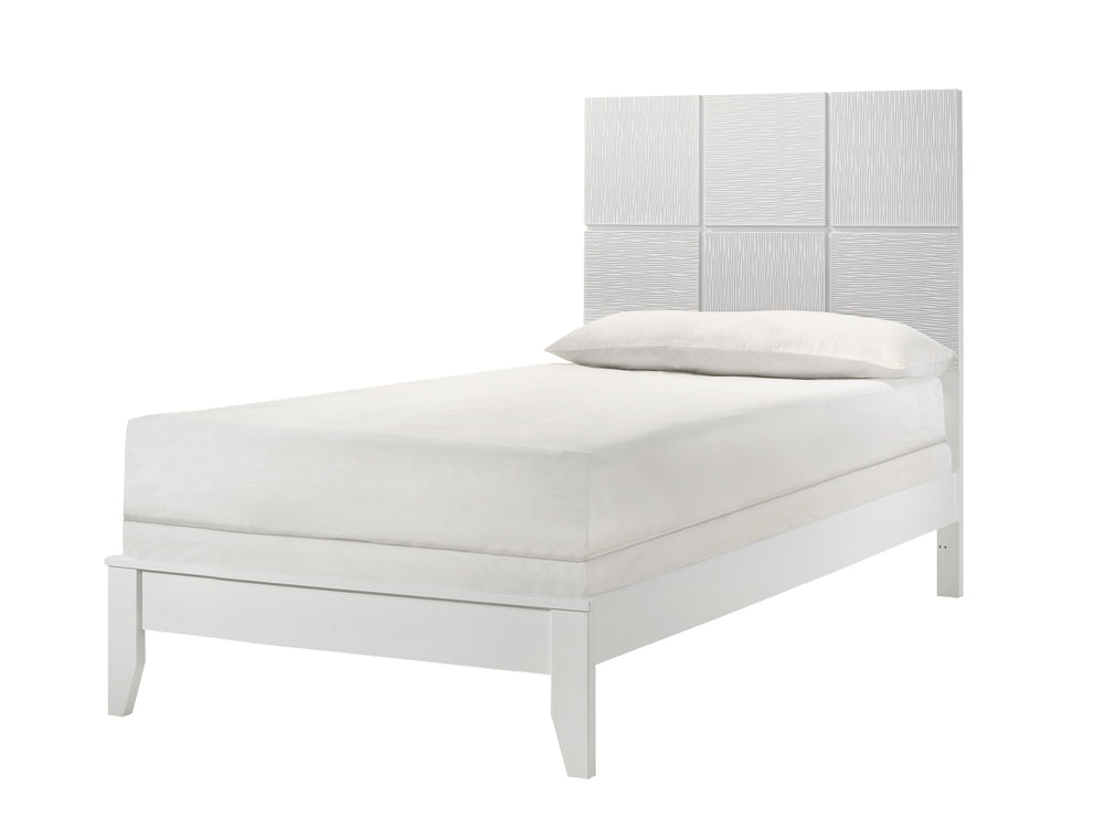 Denker - Cama individual - Blanco