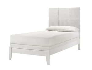 Denker - Twin Bed - White