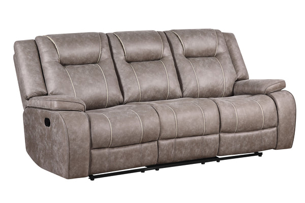 Blake - Manual Reclining Sofa And Loveseat - Desert Taupe