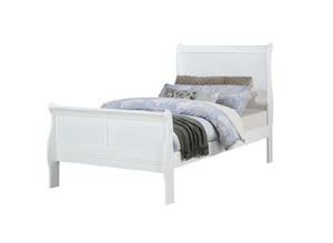 Louis Philip - Twin 4 Piece Bedroom Set - White