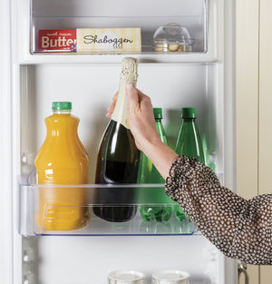 GE® 21.8 Cu. Ft. Counter-Depth Fingerprint Resistant Side-By-Side Refrigerator