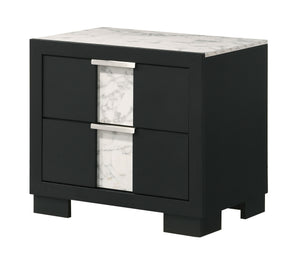Rangley - Queen 5 Piece Bedroom Set - Black