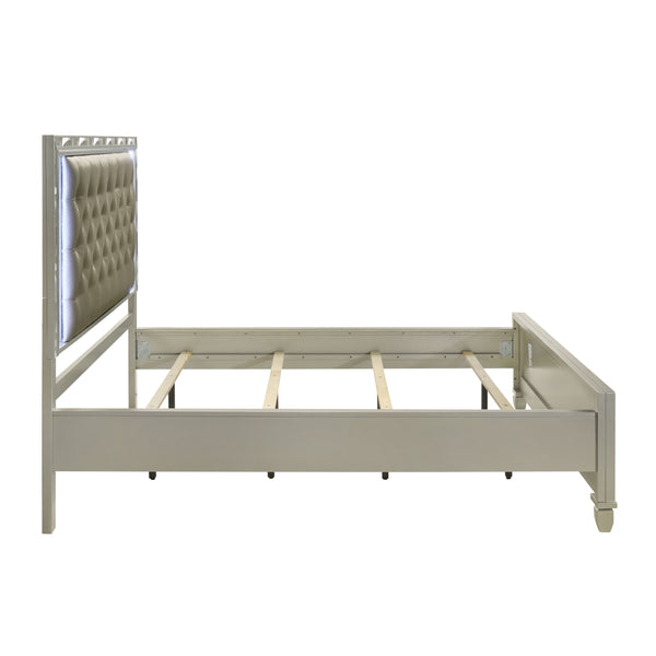 Radiance - 6/0 California King Bed - Pearl Silver