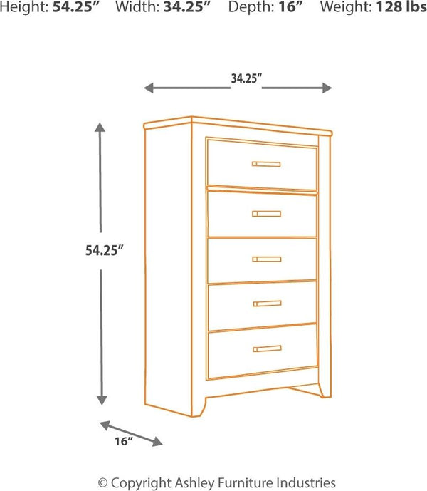 Zelen - Warm Gray - 6 Pc. - Dresser