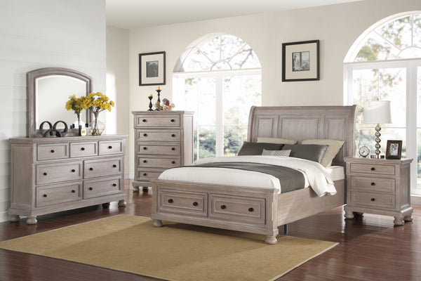 Allegra - Media Console - Pewter