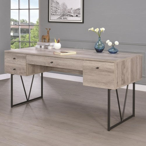Desk with Four Drawers