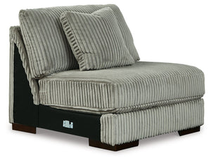 Lindyn - Fog - 4-Piece Sectional With RAF Corner Chaise