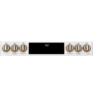 Café™ 30" Smart Slide-In, Front-Control, Dual-Fuel, Double-Oven Range with Convection