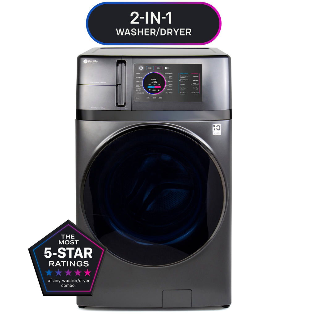 GE Profile™ ENERGY STAR® 4.8 cu. ft. Capacity UltraFast Combo with Ventless Inverter Heat Pump Technology Washer/Dryer