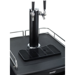 5.4 CuFt. Dual-Tap Beer Keg Cooler, Worktop