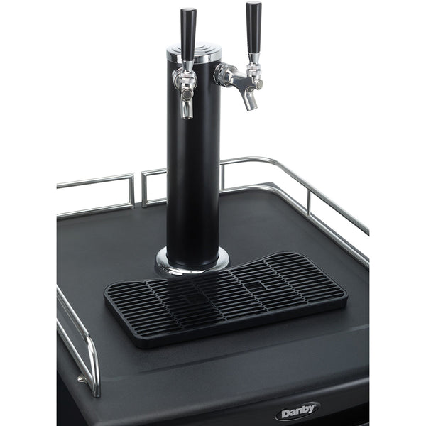 5.4 CuFt. Dual-Tap Beer Keg Cooler, Worktop