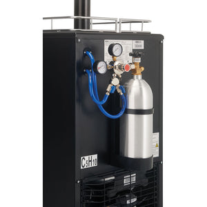 5.4 CuFt. Dual-Tap Beer Keg Cooler, Worktop