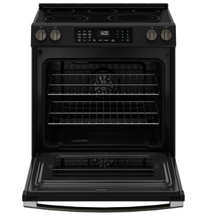 GE® 30" Slide-In Electric Convection Range with No Preheat Air Fry and EasyWash™ Oven Tray
