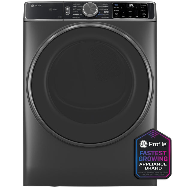 GE Profile 7.8 cu. ft. Capacity Smart Front Load Gas Dryer with Steam and Sanitize Cycle