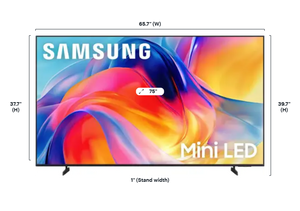 Samsung 75-inch M70H Mini LED 4K UHD Smart TV (2026) | UN75M70HAFXZA