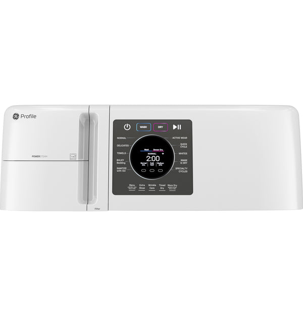 GE Profile™ 4.6 cu. ft. Capacity UltraFast Combo with PowerSteam Technology Washer/Dryer