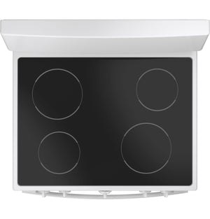 GE 30” Free-standing Electric Radiant Smooth Cooktop Range