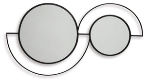 Shayham - Black - Accent Mirror