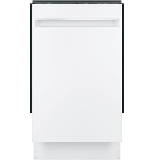 GE Profile™ ENERGY STAR® 18" ADA Compliant Stainless Steel Interior Dishwasher with Sanitize Cycle