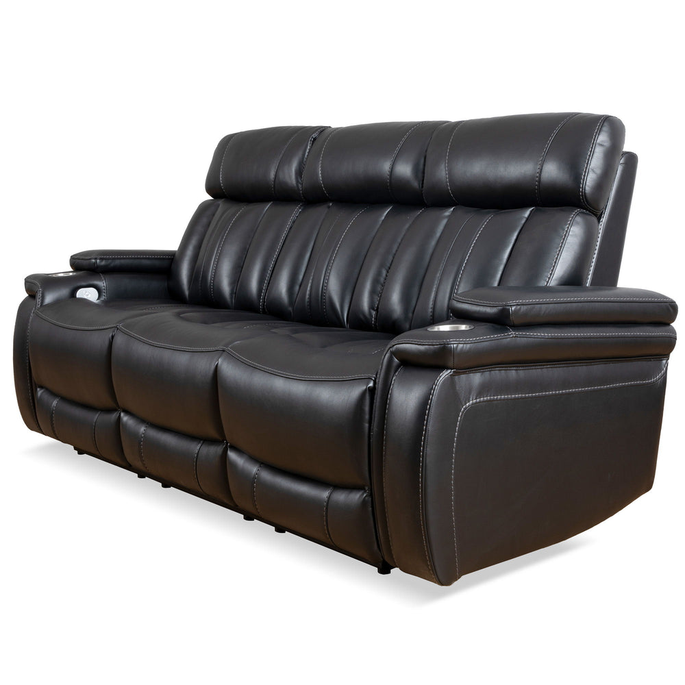 Comfort meets innovation in this inspired Power Reclining Collection. The perfect choice for creating a relaxing environment, this stylish collection features smooth motorized reclining motion and adjustable headrest at just the touch of a button.<br/><br