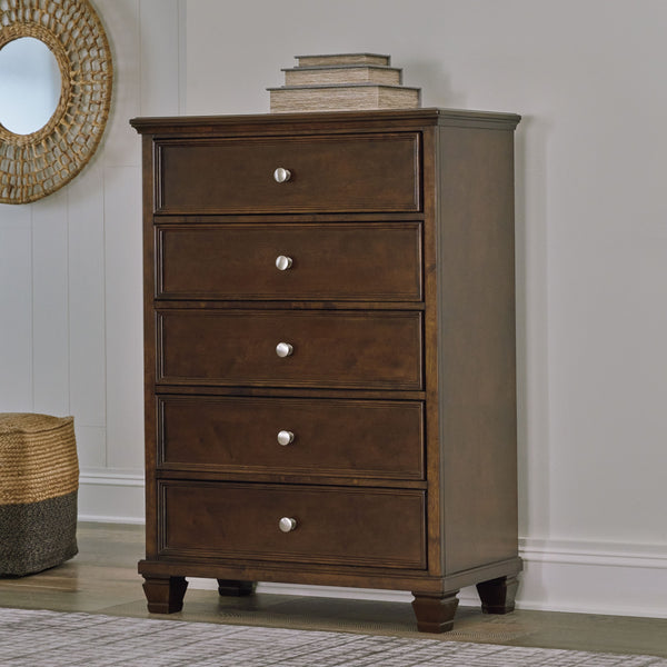 Danabrin - Brown - 6 Pc. - Dresser
