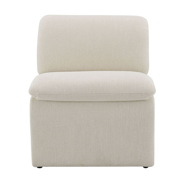 Jaeda - Accent Chair - Ivory Boucle