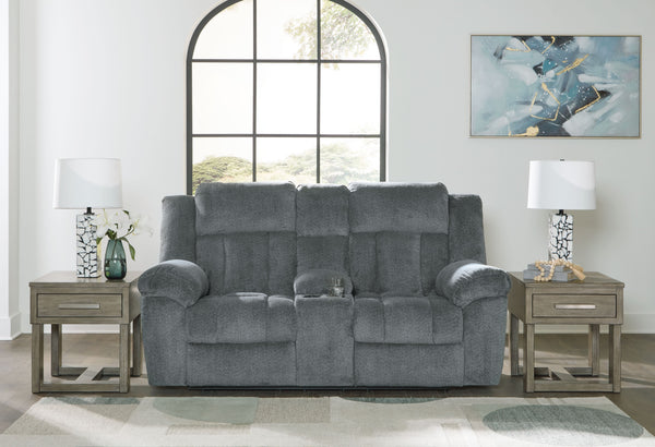 Tip-Off - Slate - 2 Pc. - Power Reclining Sofa