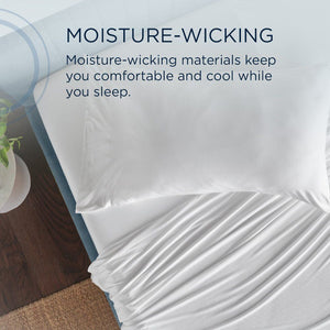 Linens - Tempur Rayon from Bamboo Sheet Set - White - Split King