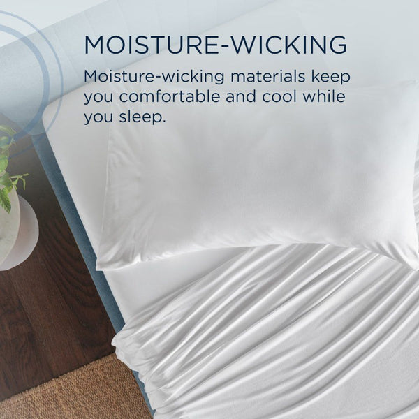 Linens - Tempur Rayon from Bamboo Sheet Set - White - Split King
