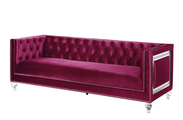 Heibero - Sofa - Purple - 89-"