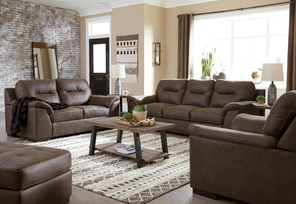 Maderla - Walnut - 2 Pc. - Sofa