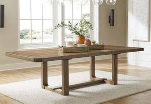 Cabalynn -  Oatmeal / Light Brown - 6 Pc. - Dining Room Table