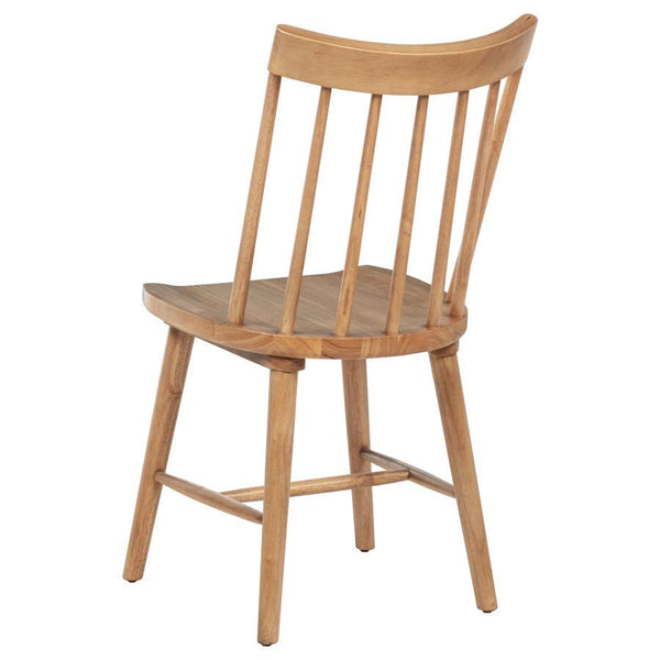Middleton - 7 Piece Extension Leaf Dining Set Natural - Brown