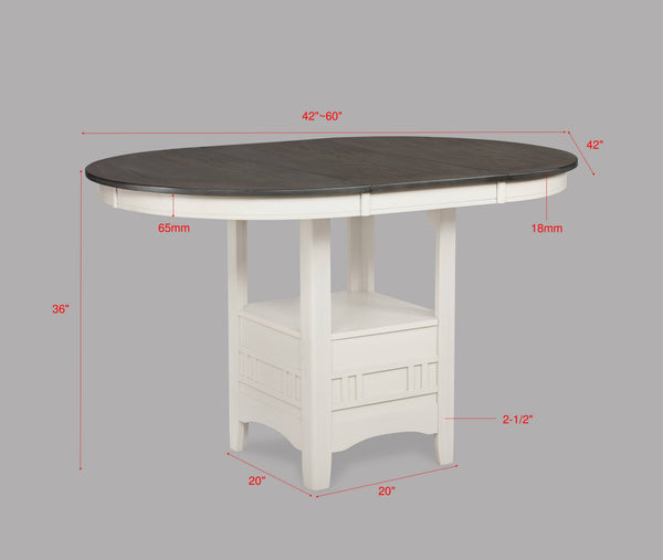  this set is perfect for everyday meals and casual gatherings. The grid-back chairs offer supporti