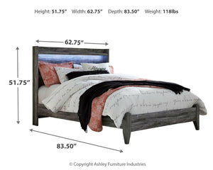 Baystorm - Gray - 6 Pc. - Dresser