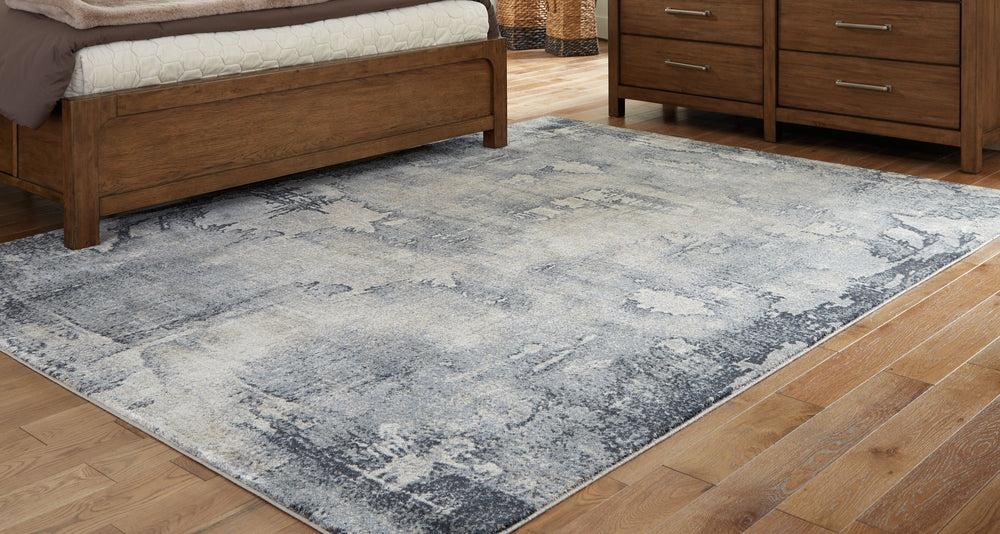 Simple yet compelling, this accent rug-'s subtle abstract pattern serves as an exemplary representation of modern decor. Providing natural charm to your home, it boasts durability and meticulously woven construction that-'s perfect for high-traffic areas.
