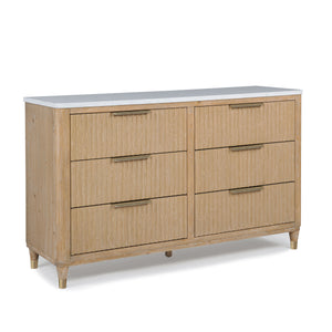 Kara - King 4 Piece Bedroom Set - Cerused Natural