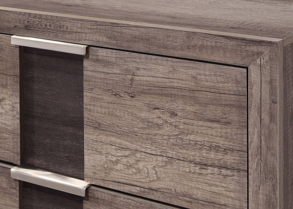 Rangley - Full 4 Piece Bedroom Set - Gray / Brown