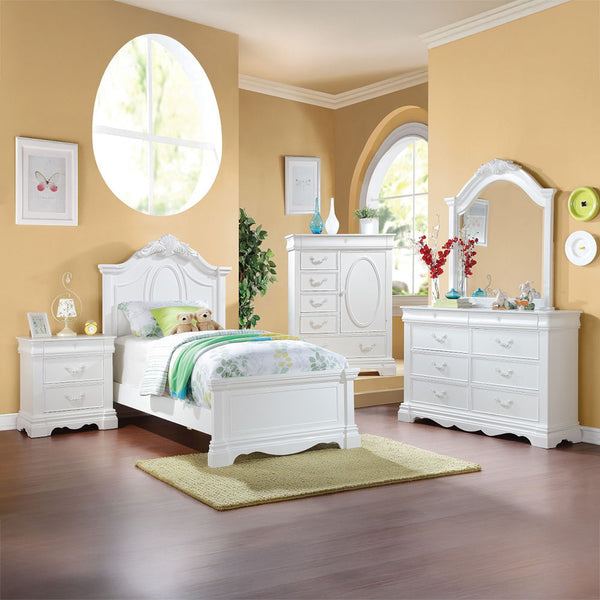  Hidden Top Drawer w/Faux Key Decor Drawer: GLIDE Center Metal (Kenlin)