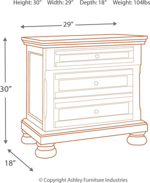  California King Panel Bed with 2 Storage Drawers