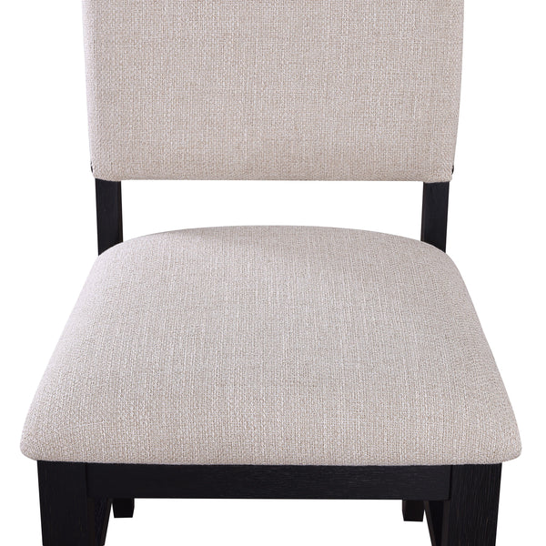 Regent - 6 Piece Dining Room Set - Charcoal Black