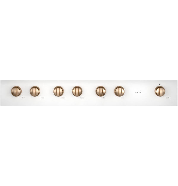Café™ 48" Commercial-Style Gas Rangetop with 6 Burners and Integrated Griddle (Natural Gas)